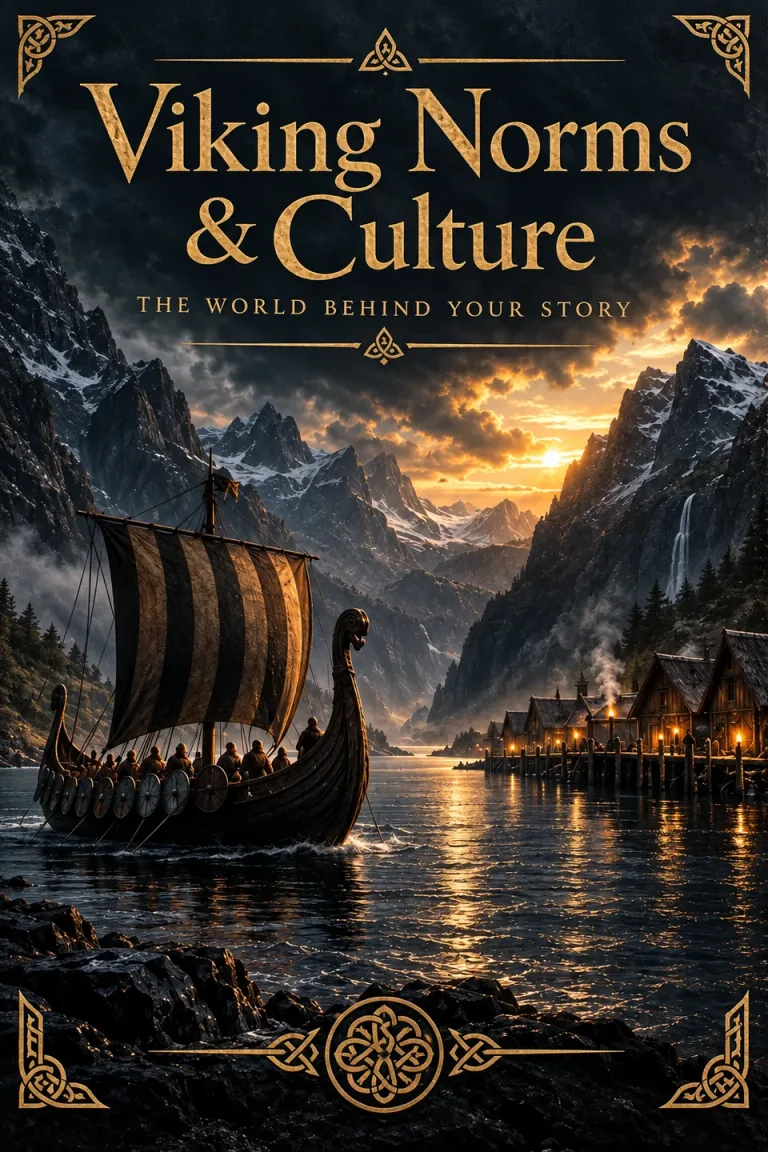 Digital cover artwork for Viking Norms and Culture.